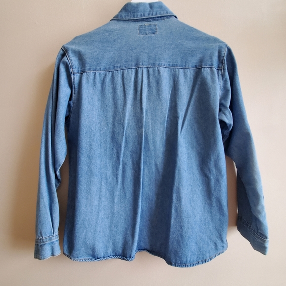 Vintage Jordache Jean shirt - fits to X small to Small, more like size 3 - Picture 3 of 7